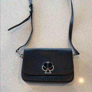 Kate Spade Black Convertible Crossbody Bag